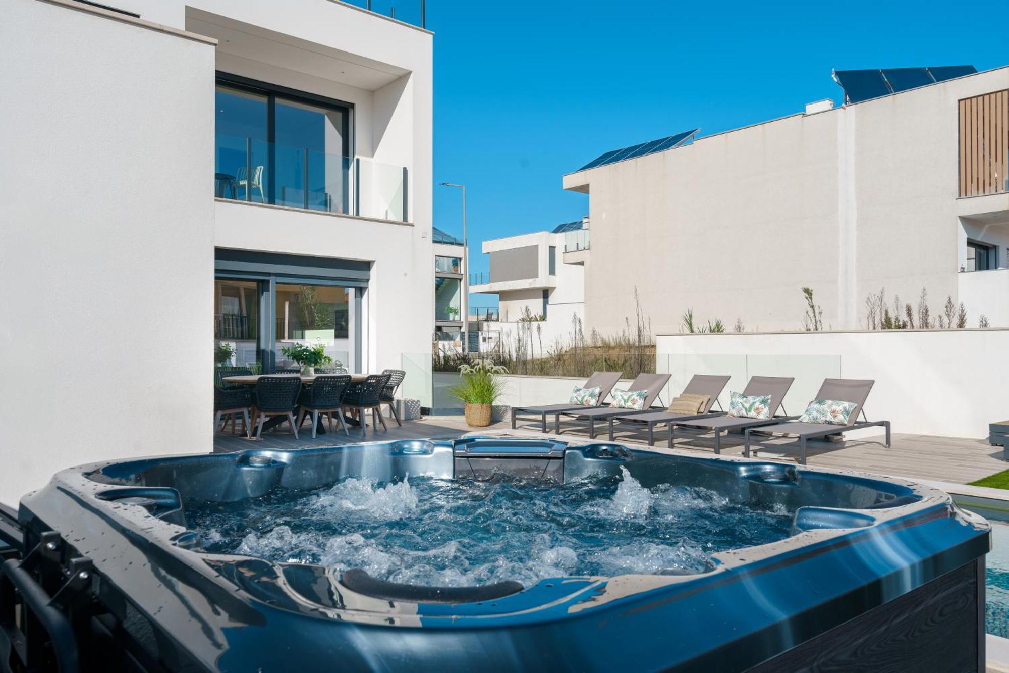 Paradise Villa, Luxury Villa Near The Beach Ribamar  Kültér fotó