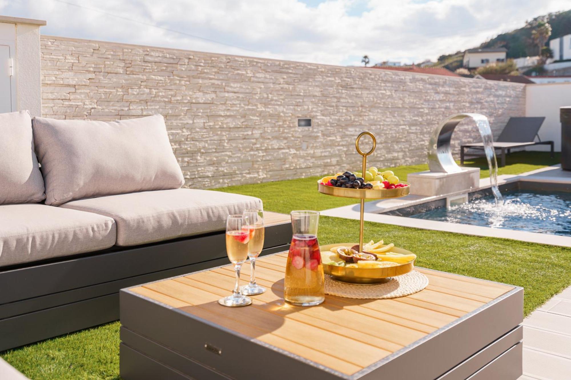 Paradise Villa, Luxury Villa Near The Beach Ribamar  Kültér fotó