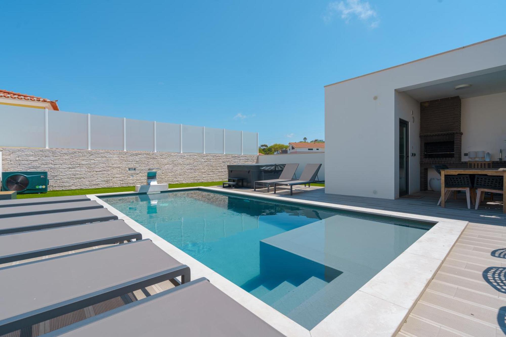 Paradise Villa, Luxury Villa Near The Beach Ribamar  Kültér fotó
