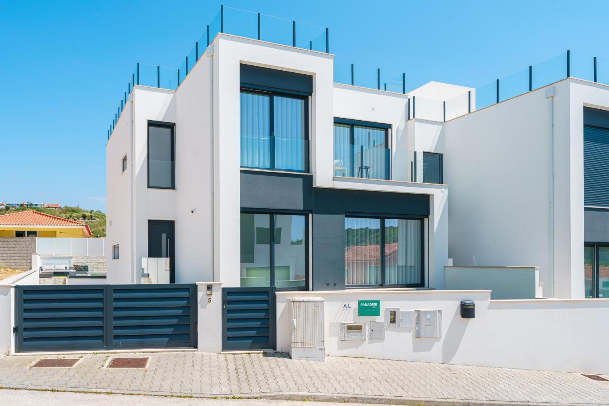 Paradise Villa, Luxury Villa Near The Beach Ribamar  Kültér fotó